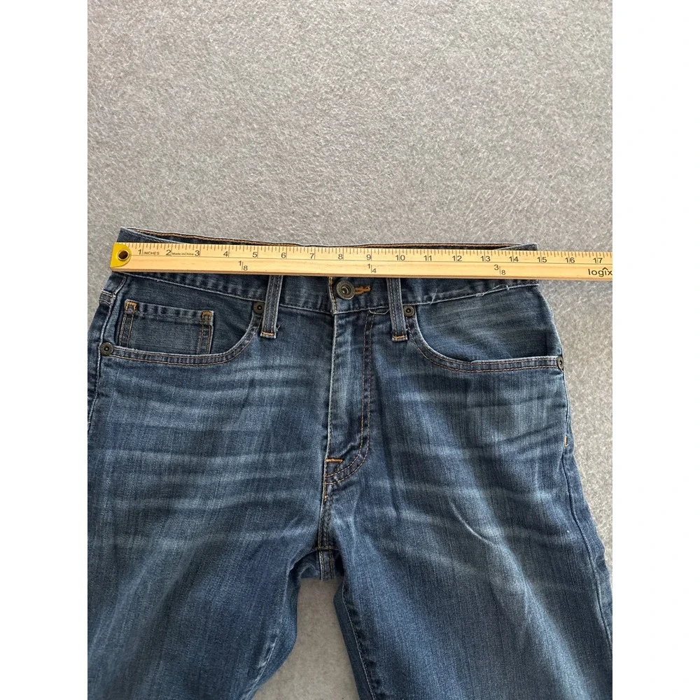 BKE Jake Straight Men's Size 31S Straight Leg Blue Medium Wash Denim Pants Jeans